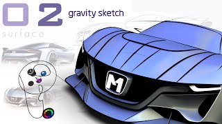 GravitySketch #2 I #cardesign I #diseñoautomotriz I arthmillan