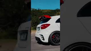 A45 AMG exhaust + acceleration #automobile #a45 #a45amg #amg #mercedesamg #performance #fyp