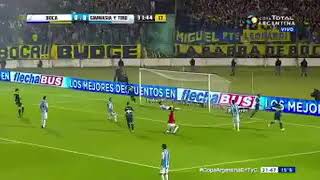 Gol de Pablo Pérez - Boca 1-0 GyT.