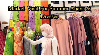 Market Search For Summer Abaya & Dresses || Lalkurti Bazar Rawalpindi || Whole Sale Market