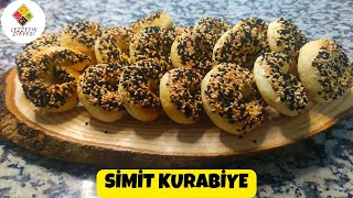 ÇAYIN YANINDA 5 DAKİKADA HAZIR ☕️ Simit Kurabiye Tarifi 🍩