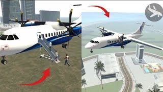 Flying Big 🤑Aeroplane in Indian Bike😱 Driving 3D! Secret Cheat Code#indianbikesdriving3d #viralvideo