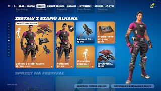 SKLEP FORTNITE 9.07.2024 *NOWY ZESTAW Z SZAFKI ALKANA, PJ, BEZTROSKA, FORTUNA GROZY, NOWE AUTO*