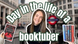 Booktuber Day In The Life + Current Read + Author Event | BookTube 📚