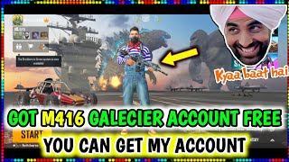 HOW I GOT FREE M416 GALECIER ACCOUNT | PUBG MOBILE