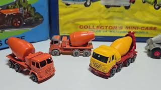 Matchbox Concrete Truck and Hopper Train Truck