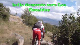 Llivia - Angoustrine - Dorres cerdagne vtt 5 aout 2012