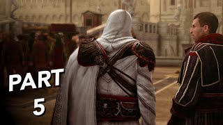 ASSASSIN'S CREED BROTHERHOOD Part 5 Cesare and Rodrigo - No Commentary