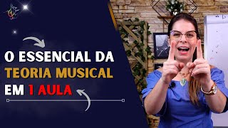 Aprenda a base da teoria musical em 1 aula