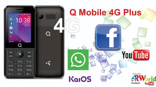 Qmobile 4G Plus Review Kai OS Awesome Device in Keypad