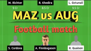 MAZ vs AUG Dream11 team, Bundesliga Football league, Mainz vs Augsburg Dream11 team