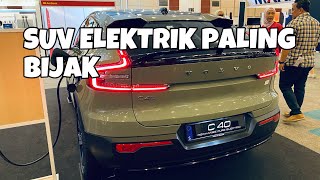 VOLVO C40 VS XC40 | First impression | Kereta Elektrik Boleh Rancang Long Distance Travel. #volvo