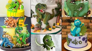 Dinosaur Theme Cake / Dino Cake Designs For Kid's Birthday Party 🦖