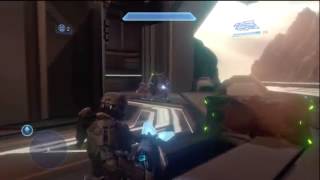 Halo 4   Story Campaign, Chief Uses Turret, Beam Rifle & Energy Sword Combat, HD Gameplay Xbox 360