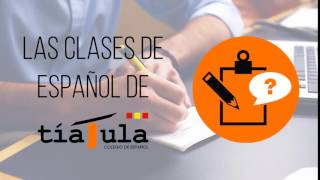 Las clases de español de Tía Tula