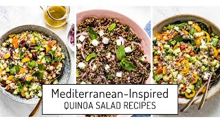 Mediterranean Inspired Quinoa Salad Recipes