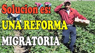 Los Inmigrantes no son el problema Una Reforma Migratoria es la solucion