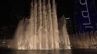 The Dubai Fountain - Amvaaj (Extreme Shooters) 16-10-2024