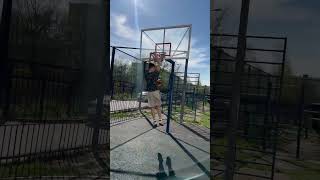 ура, на улице наконец то тепло #basketball #streetball #dunk #spike