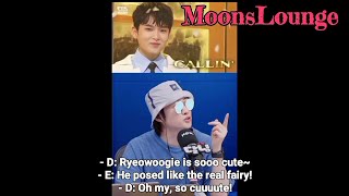 [ENG-SUB] DnE Sh*w 220310 - D&E's so whipped by Ryeowook's cute pose as ending fairy on Inkigayo😚