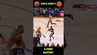 Steph Curry's 3-Point Mastery #nba #stephencurry #goldenstatewarriors