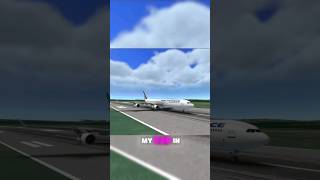 Air France a340 landing edit 1985 #1995 #airbus #a340 #A380F