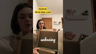 Unboxing Selfie Ring Light    #ringlightsetup #unboxingandreview #ringlightunboxing