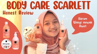 Review body care scarlett whitening | Shower Scrub Jolly, Body Lotion Jolly, Body Scrub Romansa