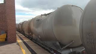 66622 on cement tanker duties at Wakefield kirkgate 8/8/24.