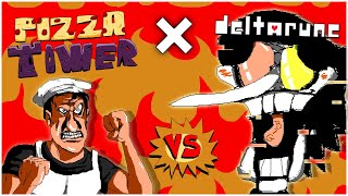 Pizza Tower X Deltarune - Peppino vs Spamton Boss Fight Theme (FANMADE)