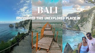 Discovered this broken bridge in Nusa Penida Island Bali