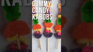 How To Make Gummy Candy Kabobs Skewers