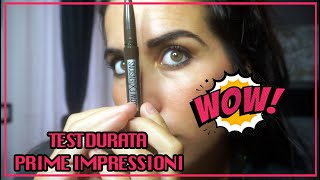 NEW! MAYBELLINE BROW EXTENSIONS! PAZZESCO!!!TEST DURATA!!