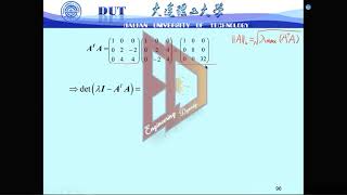 Let A=(1 0 0, 0 2 4, 0 -2 4), determine ||A||1, ||A||∞, ||A||2, p(A). Norms of Vectors and Matrices