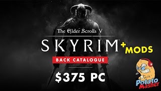 Skyrim Mods on a $375 PC - Skyrim Realistic Graphics Mods on The Potato Masher