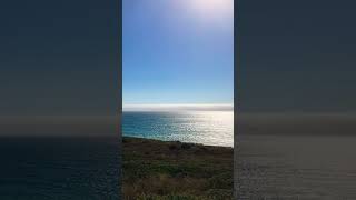 Road trip views in California be like ! #california #roadtrip #beach #travelvlog #pacific #bluesky