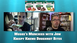 Krispy Kreme Doughnuts Doughnut Bites Review Walmart Glazed Chocolate Strawberry Doughnut Bites