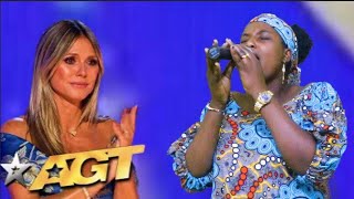 Sofia Vergara Crying When Heared Mama Africa Singing Powerfull Worship Song,AGT 2024