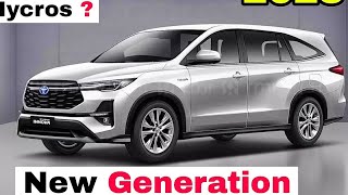 New Generation Toyota Innova Crysta Launch Details