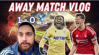 Forest Vs Crystal Palace | AWAY VLOG | *WE ARE IN TROUBLE!* | #CPFC #nffc  #forcry #premierleague