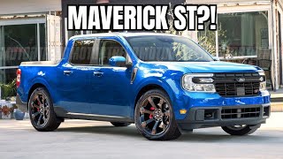 2024 Ford Maverick ST or RS Spotted? New Trims Are Coming!