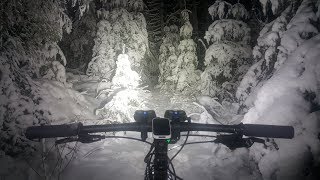 Night Crawler Fat Bike Ride. Surly Moonlander.