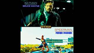 BATMAN VS SPIDERMAN||PETER VS BRUCE #marvel #dc #spiderman #batman #versus #fight #marvelvsdccomics