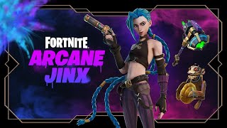 Arcane Jinx of League of Legends to Wreak Havoc in Fortnite