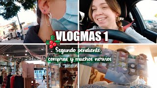 🎄VLOGMAS#1 | Segundo pendiente, compras y muchos nervios...✨