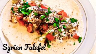 Delicious Authentic Crispy Syrian Falafel 🥙🌱الفلافل السورية ولا أطيب من هيك