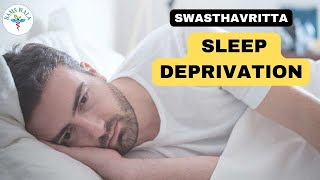 Swasthavritta 2nd prof || Sleep deprivation  ||  Ratricharya  ||   BAMS WALA  ||