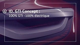 ID. GTI Concept : 100% GTI -100% électrique au Mondial de l’Auto