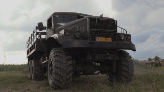 KrAZ 255 - Zlot Militarny w Trzebini - 2019