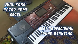 Jual Korg Pa700 HDMI Segel Ab Istimewa